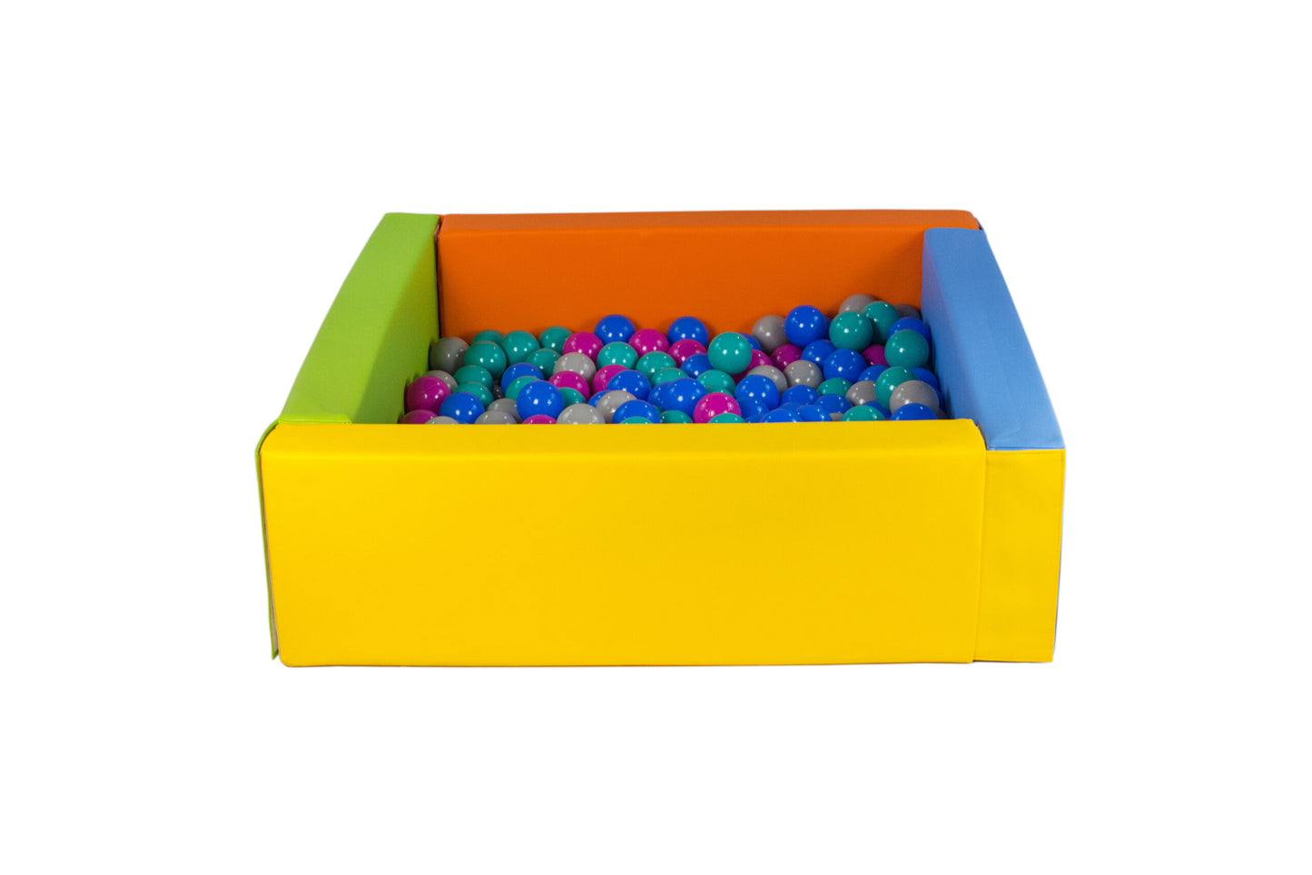 Square Ball Pool 80cm (eco) with Balls