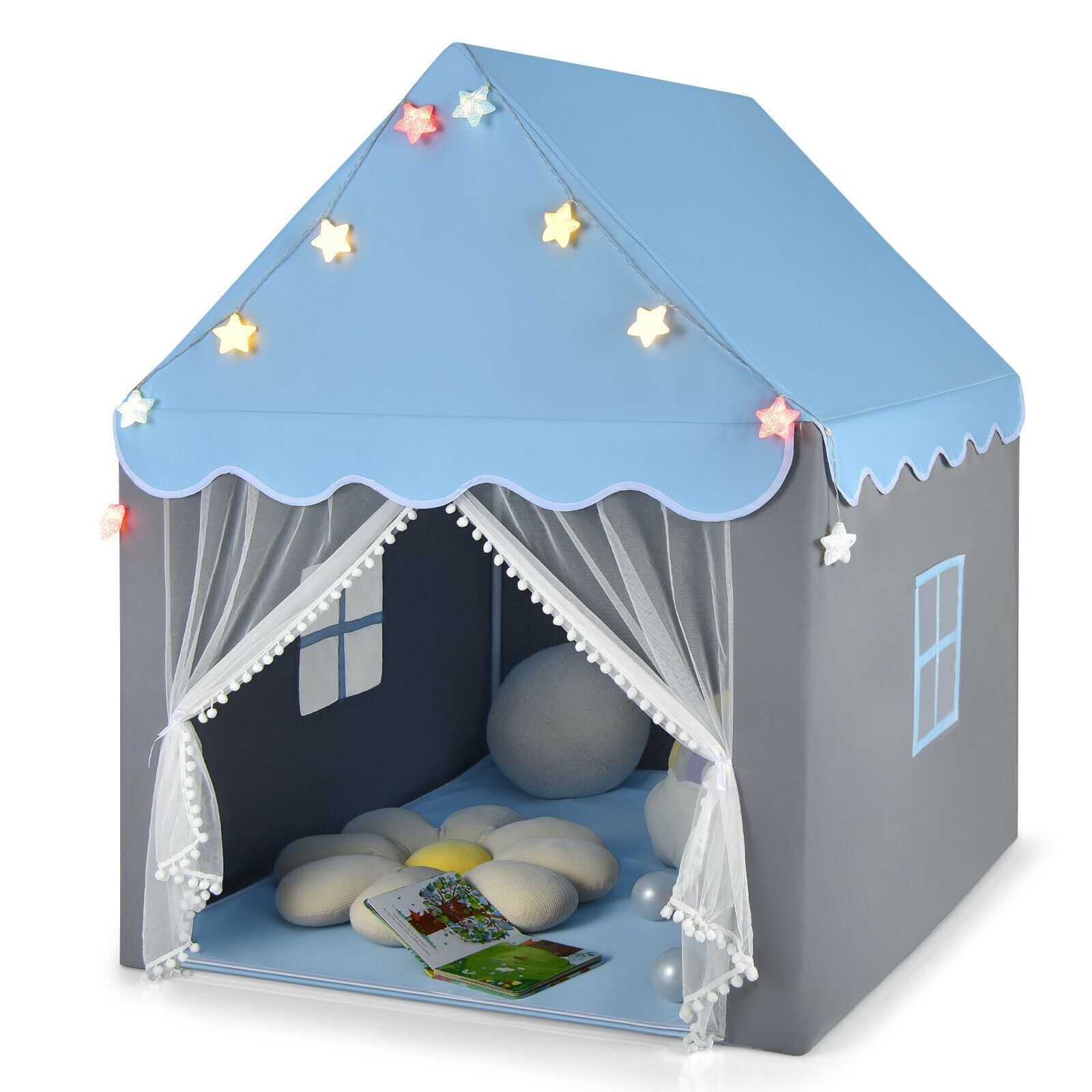 Playhouse Children's Indoor Tents And Teepee Playhouse Tent