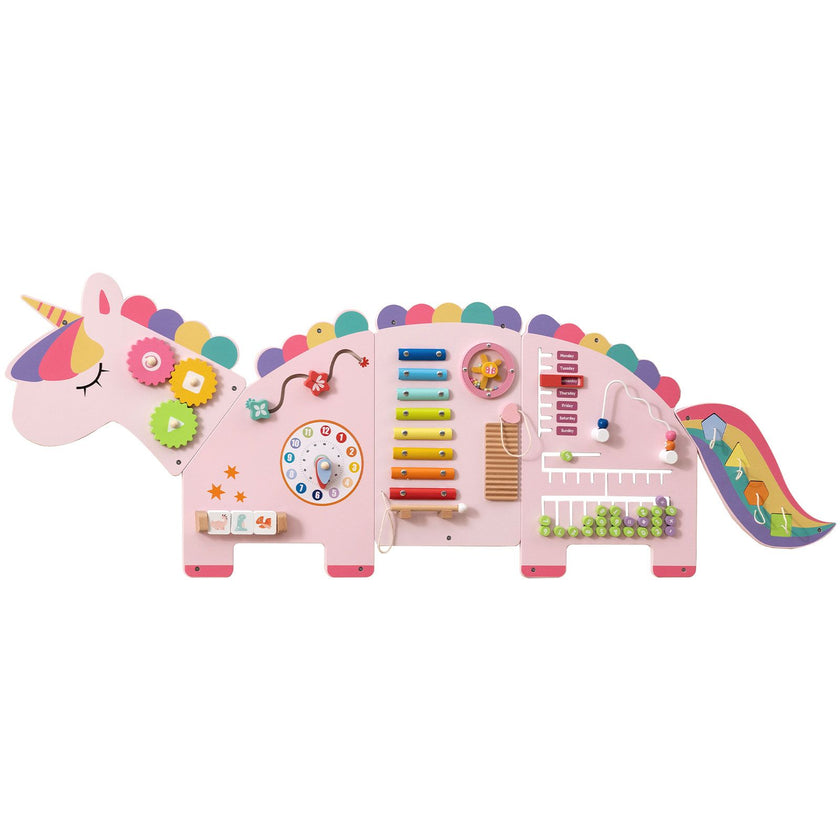 Unicorn Montessori Wall Busy Board