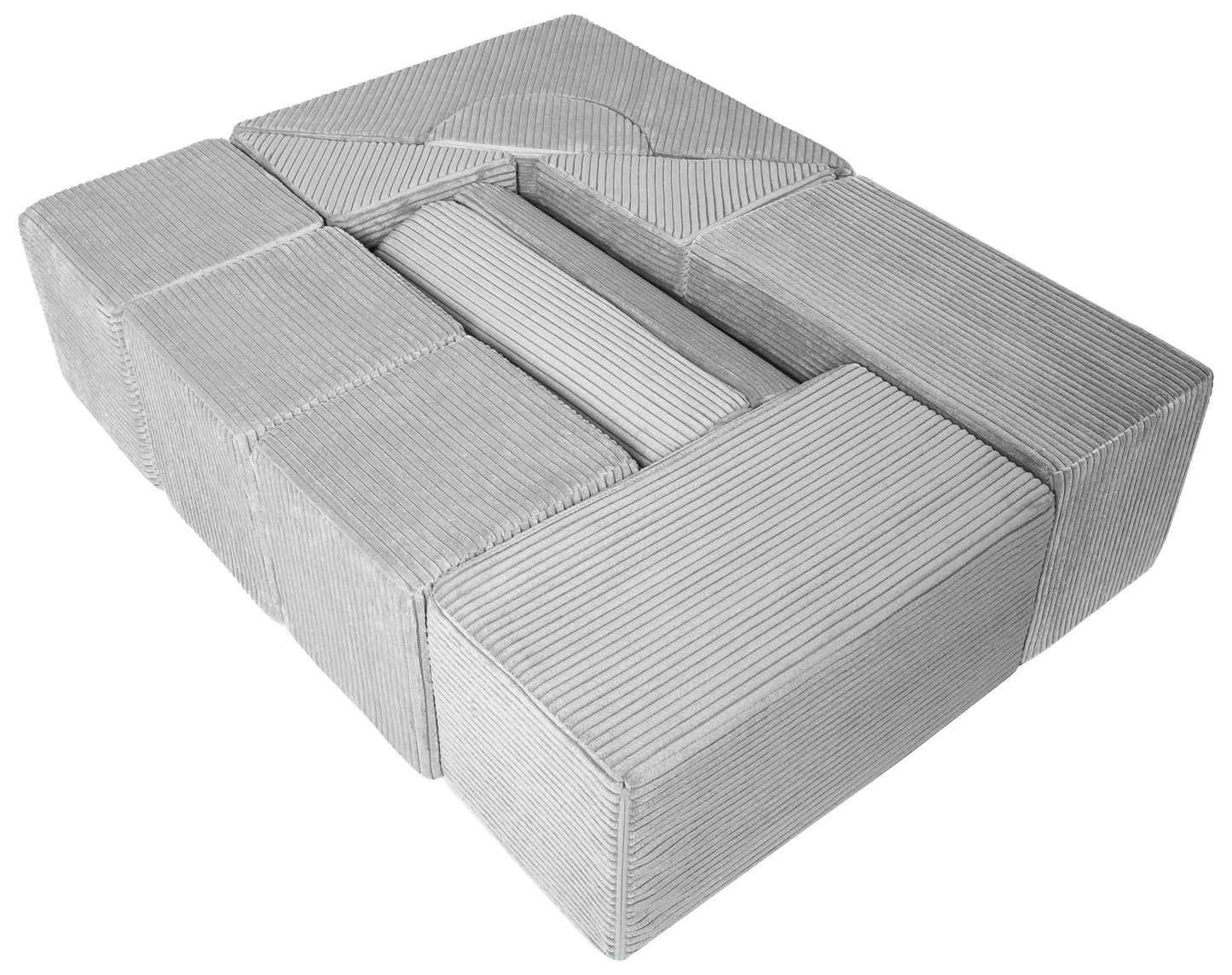 V 11 Block Set - Grey Cord