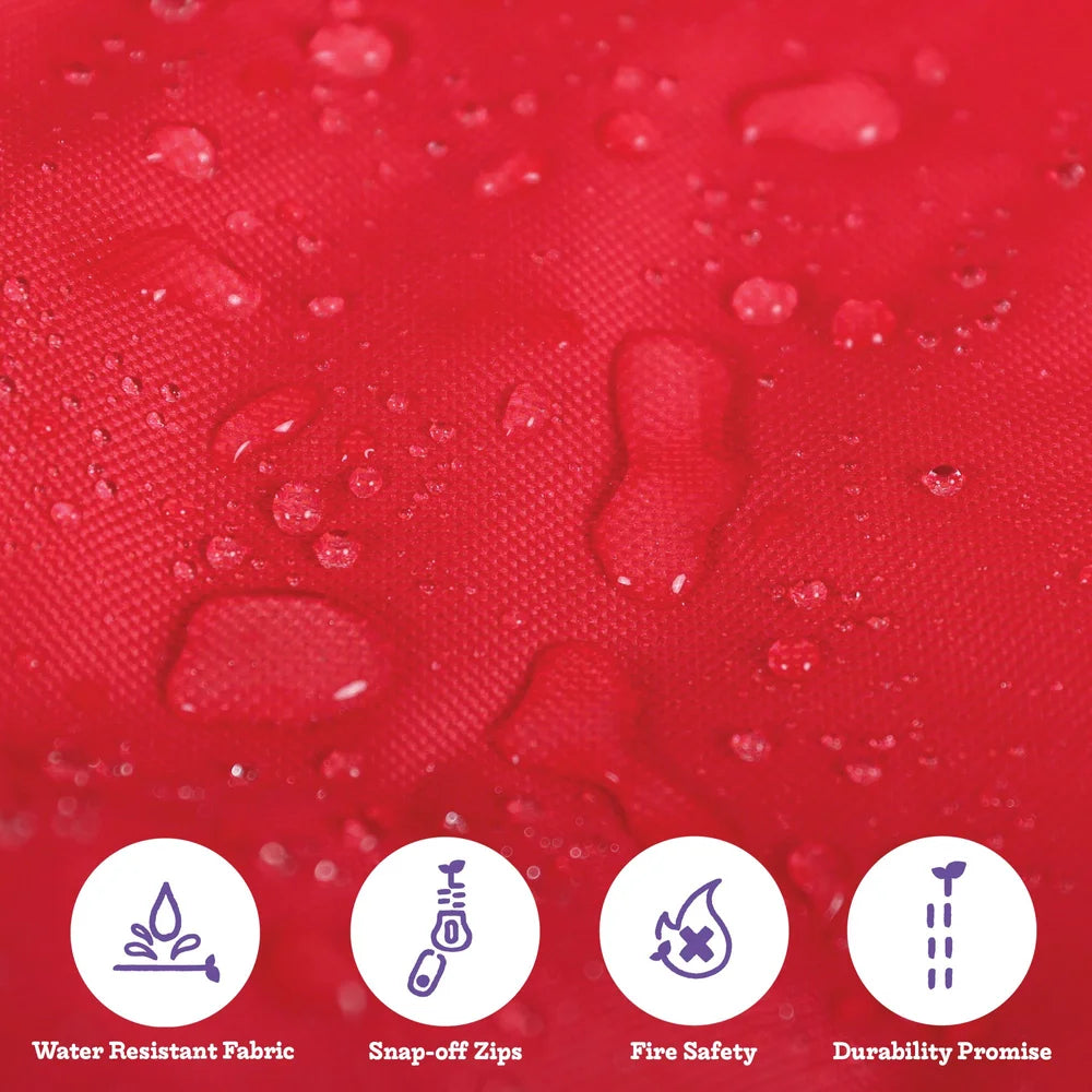 Set of 10 Carry Cushions with Storage Bag