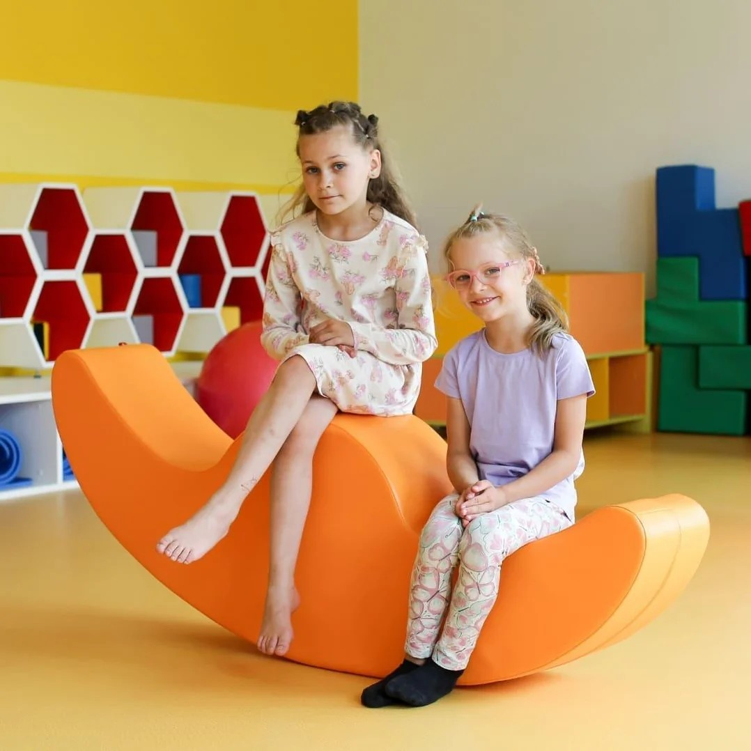Double Long Rocker - Orange