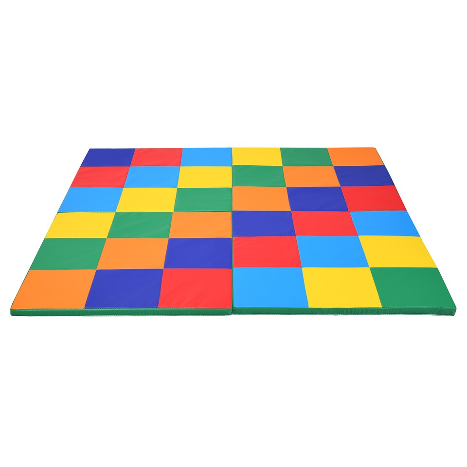Floor Foldable Mat - Multi-Colour