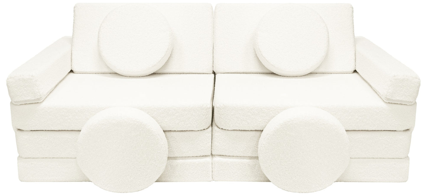 Boucle Soft Play Couch Sofa Extra - Colour Options