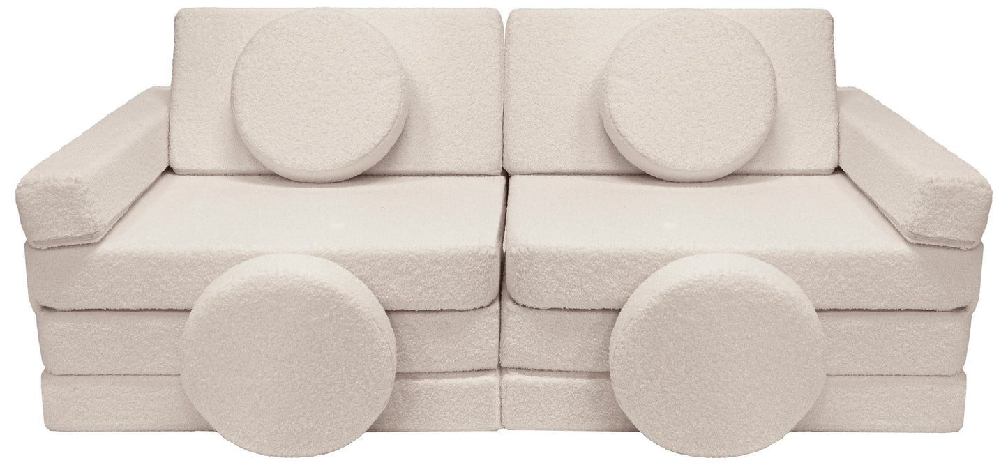 Boucle Soft Play Couch Sofa Extra - Colour Options
