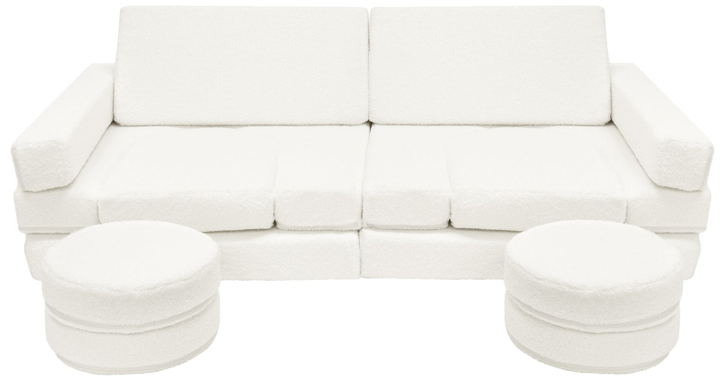 Boucle Soft Play Couch Sofa Extra - Colour Options