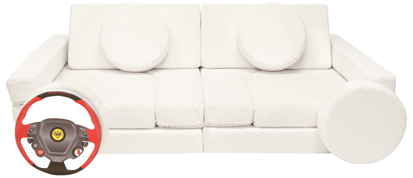 Boucle Soft Play Couch Sofa Extra - Colour Options
