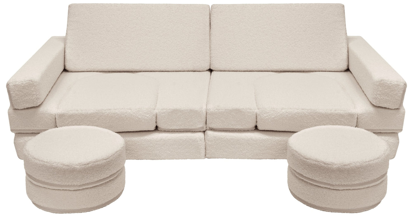 Boucle Soft Play Couch Sofa Extra - Colour Options