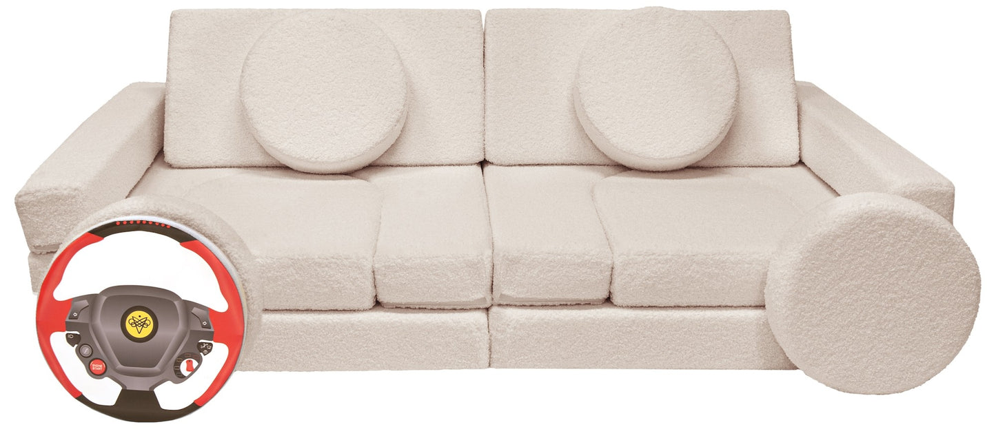 Boucle Soft Play Couch Sofa Extra - Colour Options