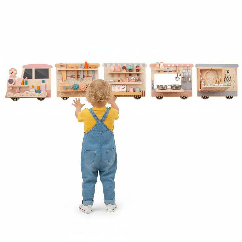 Role Play Soft Play Centre Montessori Wall Busy Board